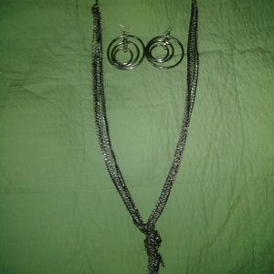 Silver plated costume jewelry